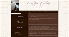Desktop Screenshot of de-la-terre.com